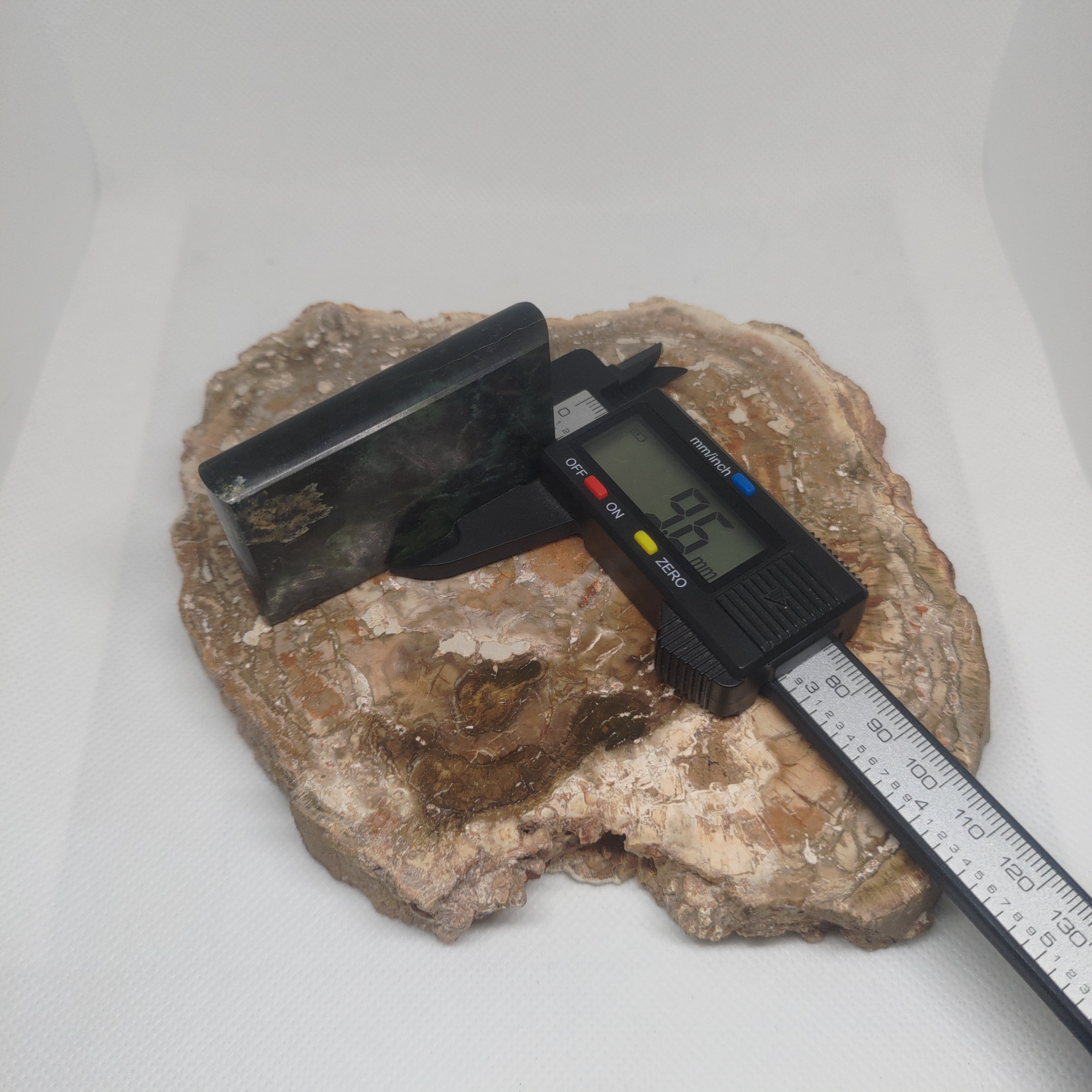 New Zealand Pounamu Display Slab Ref: 0197