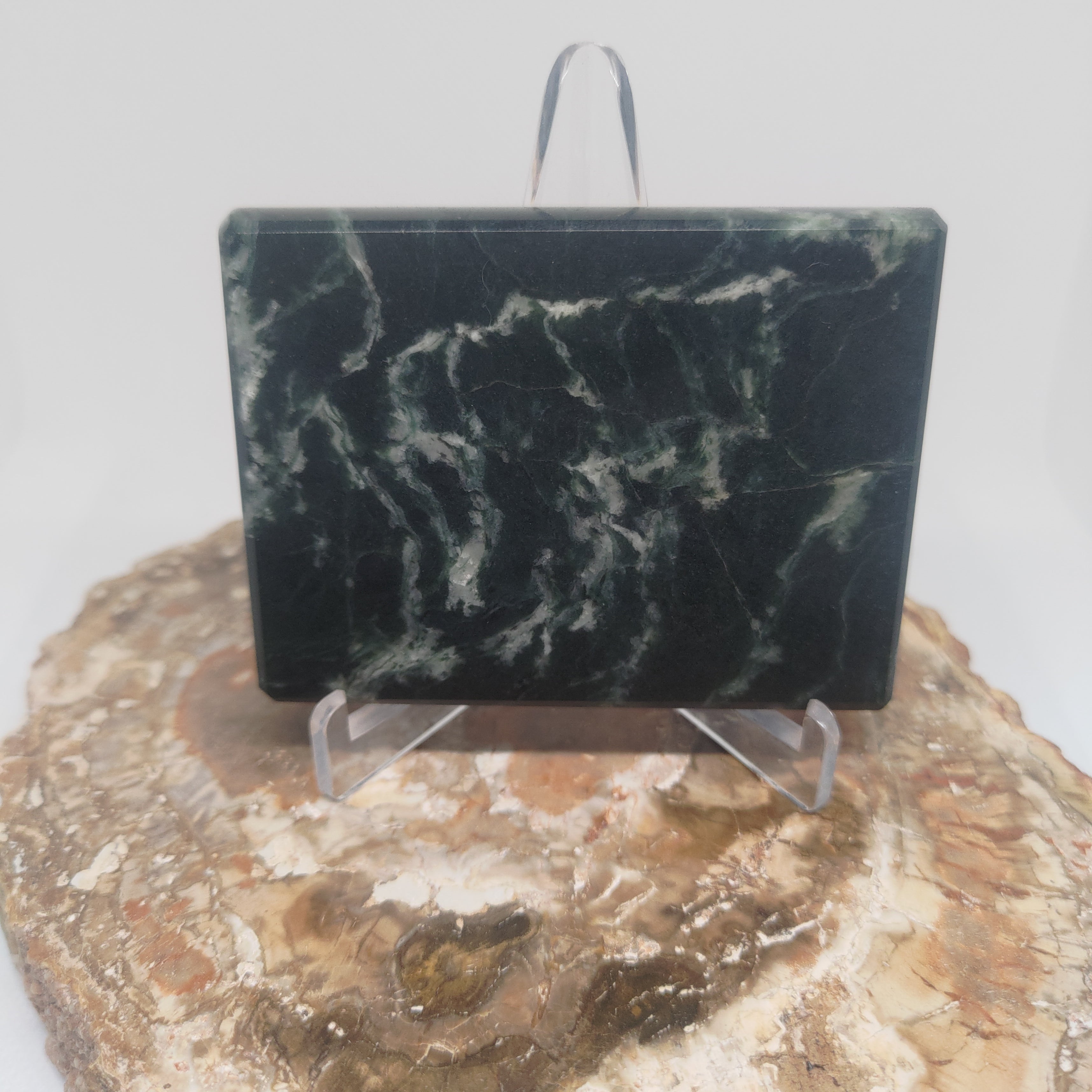 New Zealand Pounamu Display Slab Ref: 0198