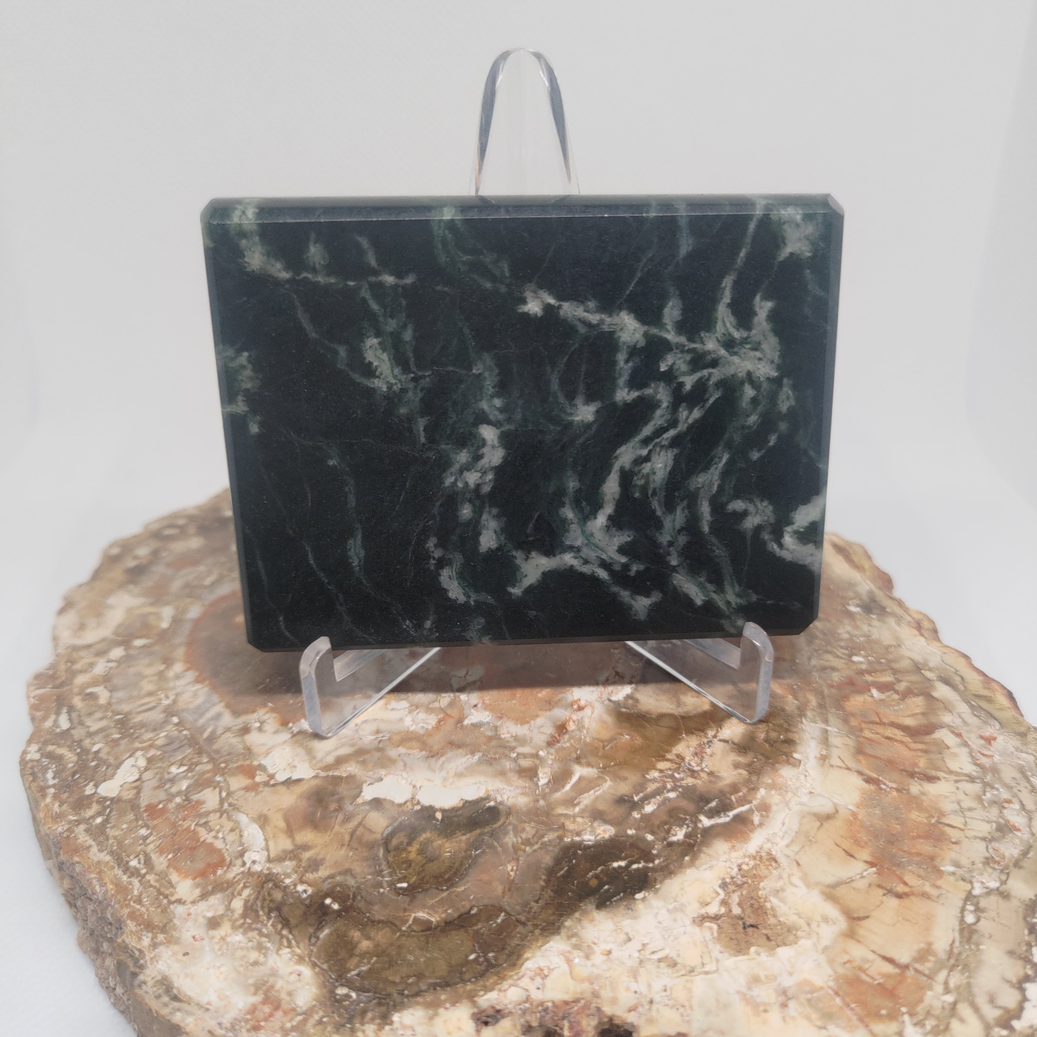 New Zealand Pounamu Display Slab Ref: 0198