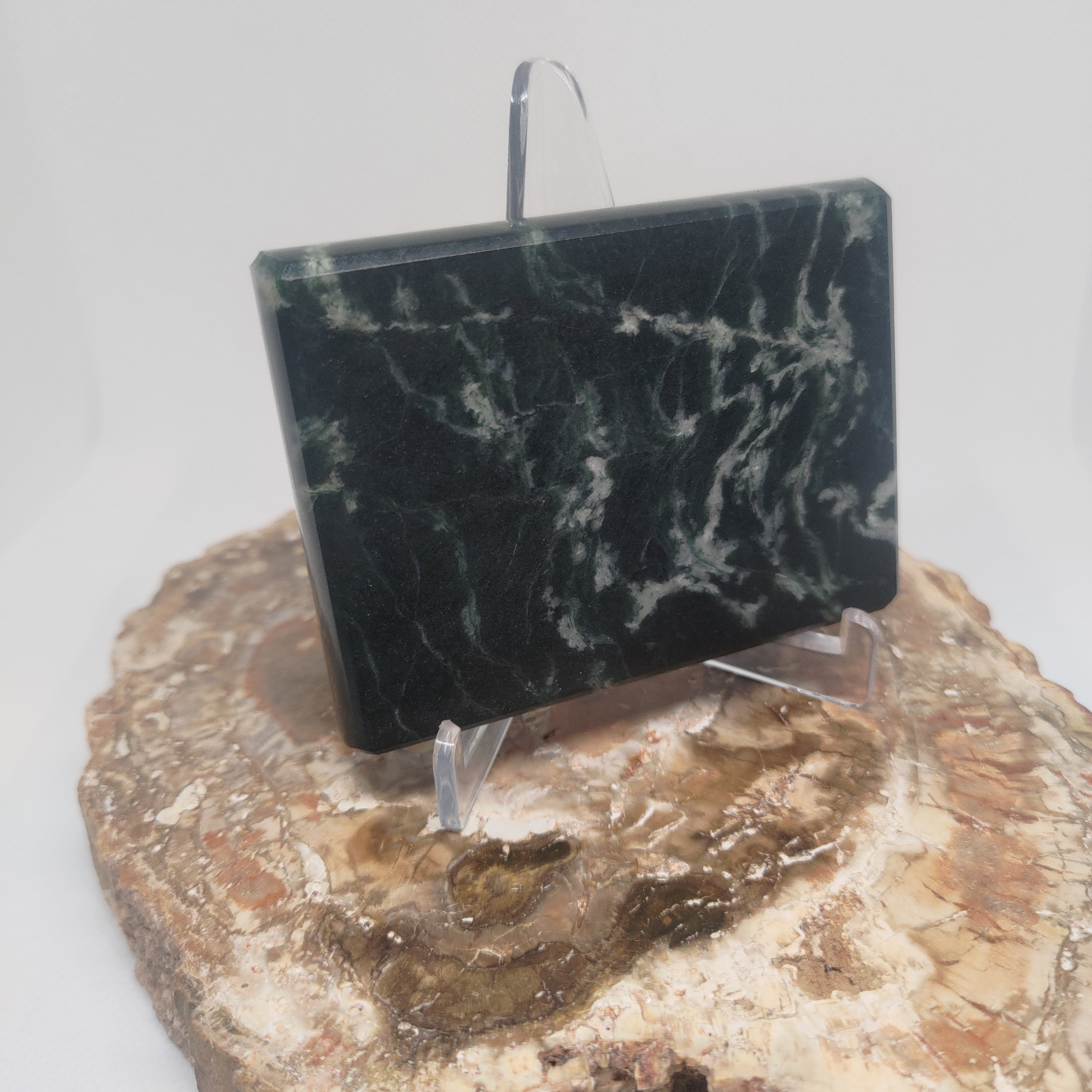 New Zealand Pounamu Display Slab Ref: 0198