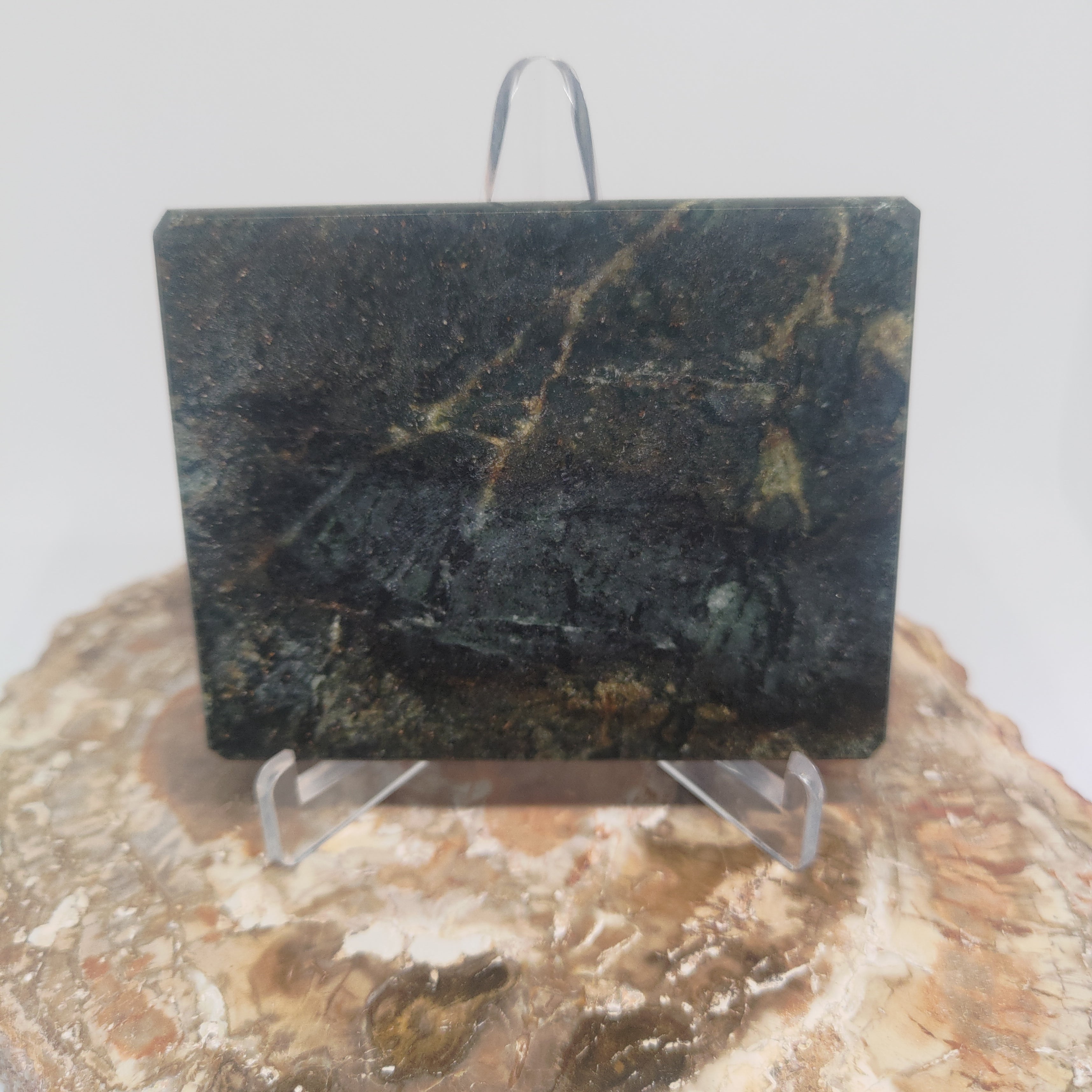New Zealand Pounamu Display Slab Ref: 0199