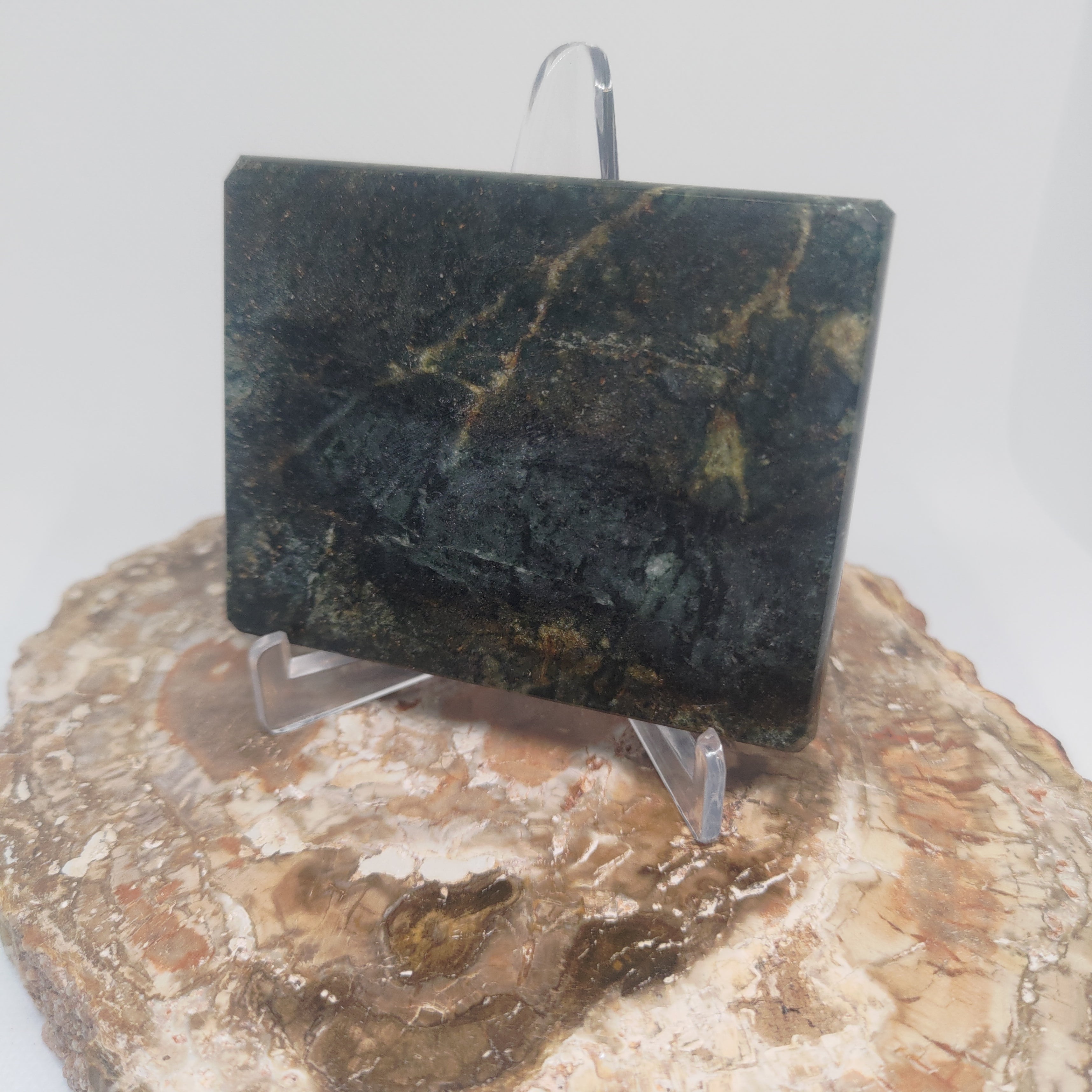 New Zealand Pounamu Display Slab Ref: 0199