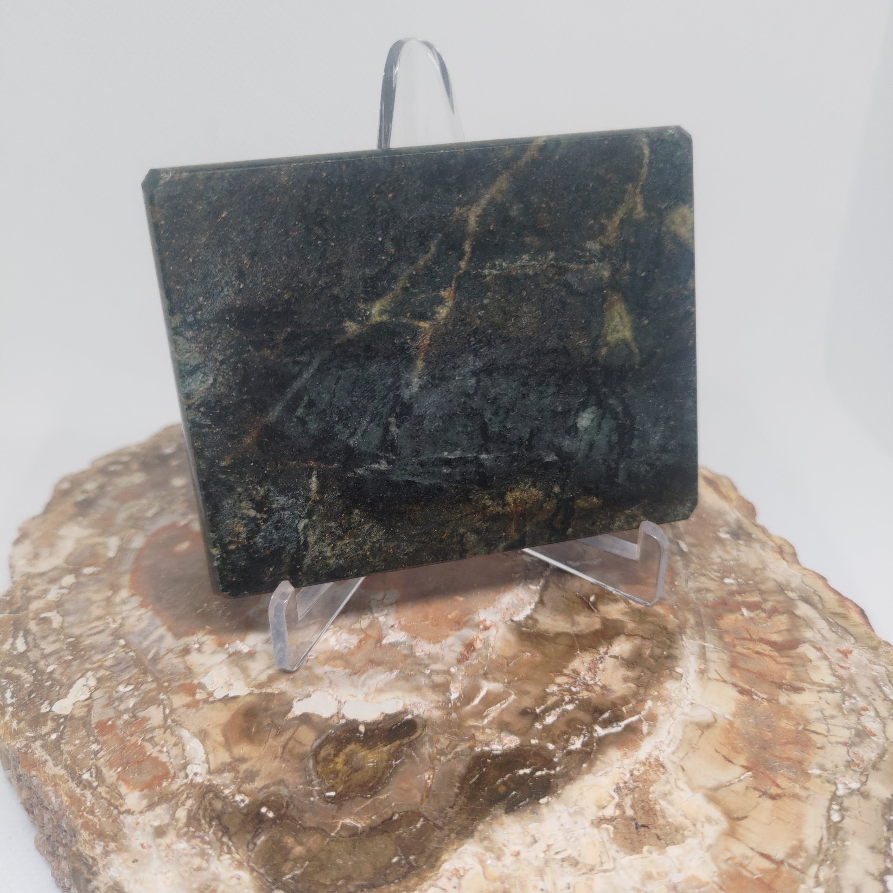New Zealand Pounamu Display Slab Ref: 0199