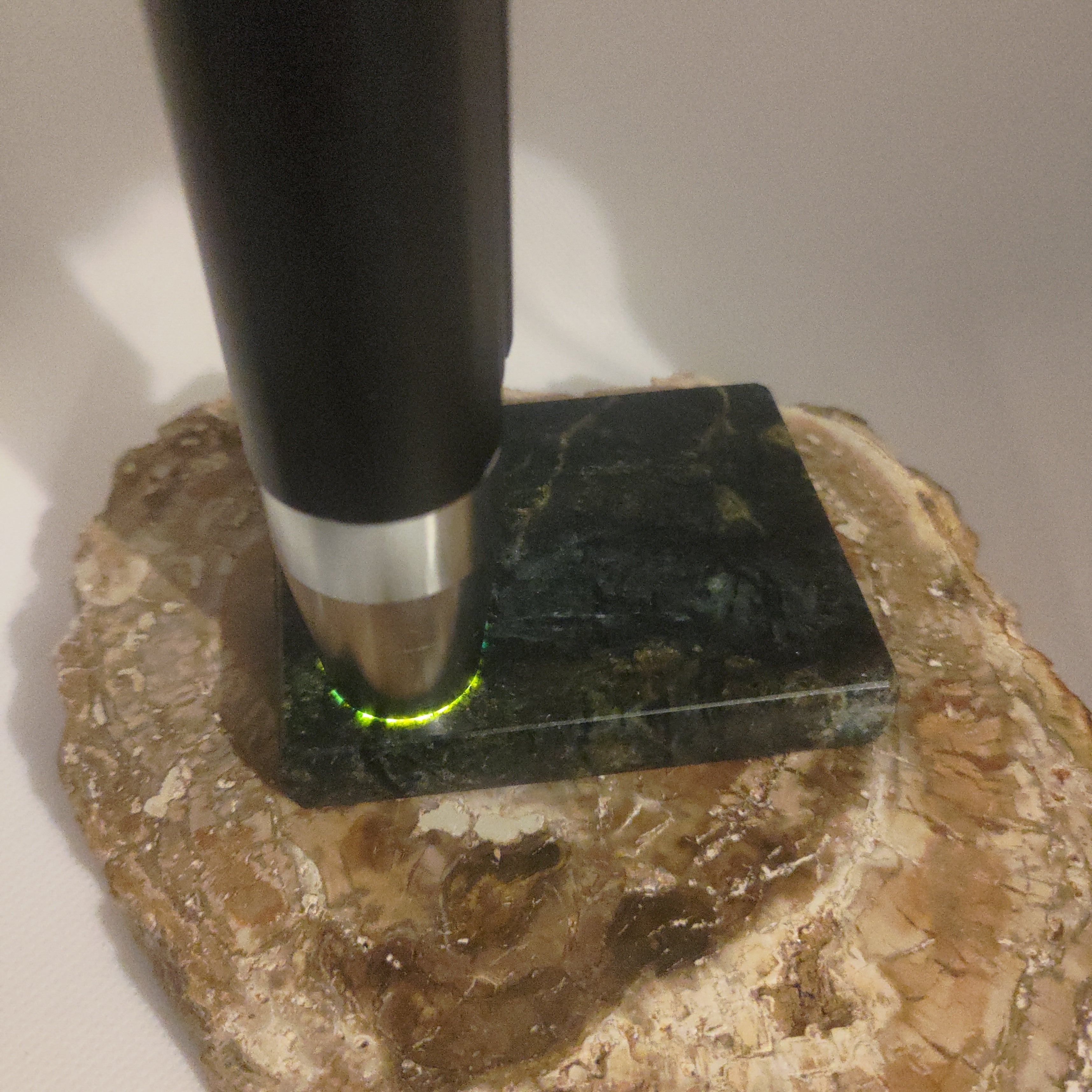 New Zealand Pounamu Display Slab Ref: 0199