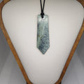 Hand Made New Zealand Pounamu/Greenstone Necklace Ref: 0216