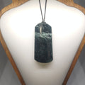 Pounamu Toki – Hand-Carved New Zealand Greenstone Adze 0281