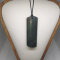 Pounamu Toki – Hand-Carved New Zealand Greenstone Adze 0283