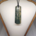 Pounamu Toki – Hand-Carved New Zealand Greenstone Adze 0285