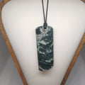 Pounamu Toki – Hand-Carved New Zealand Greenstone Adze 0287