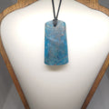 Hand Made Blue Apatite Pendant 0288