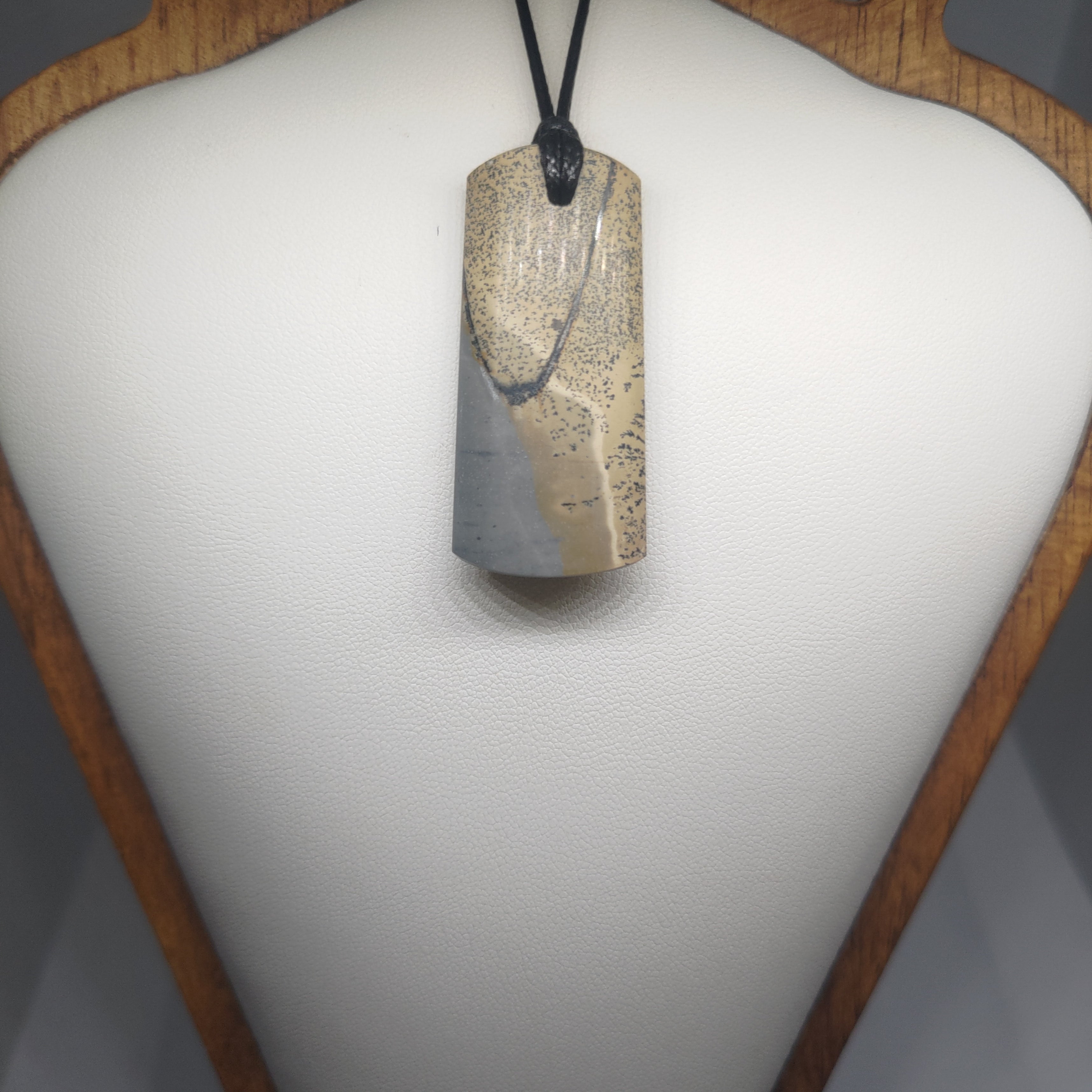 Hand Made Picture Jasper Pendant Ref: 0291