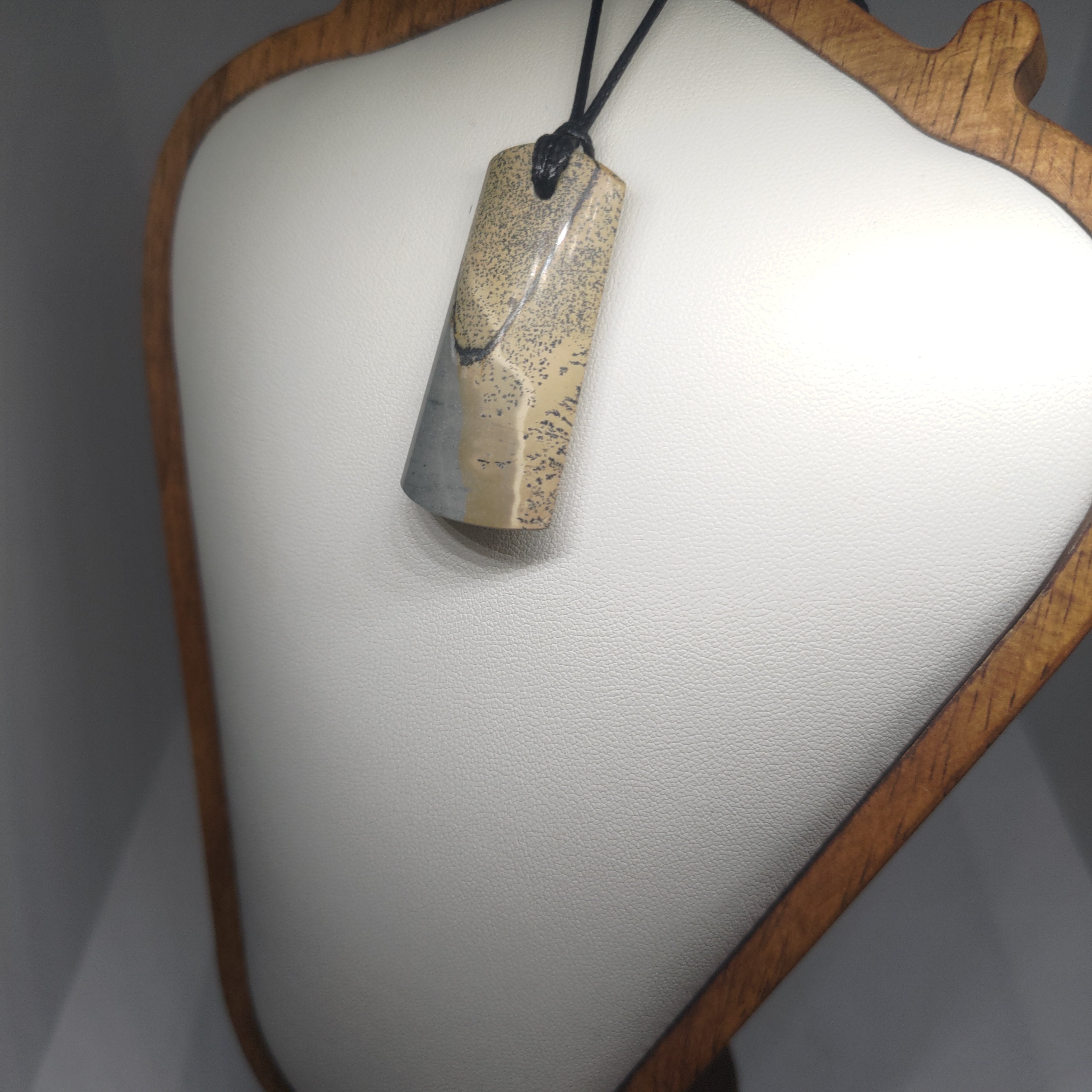 Hand Made Picture Jasper Pendant Ref: 0291