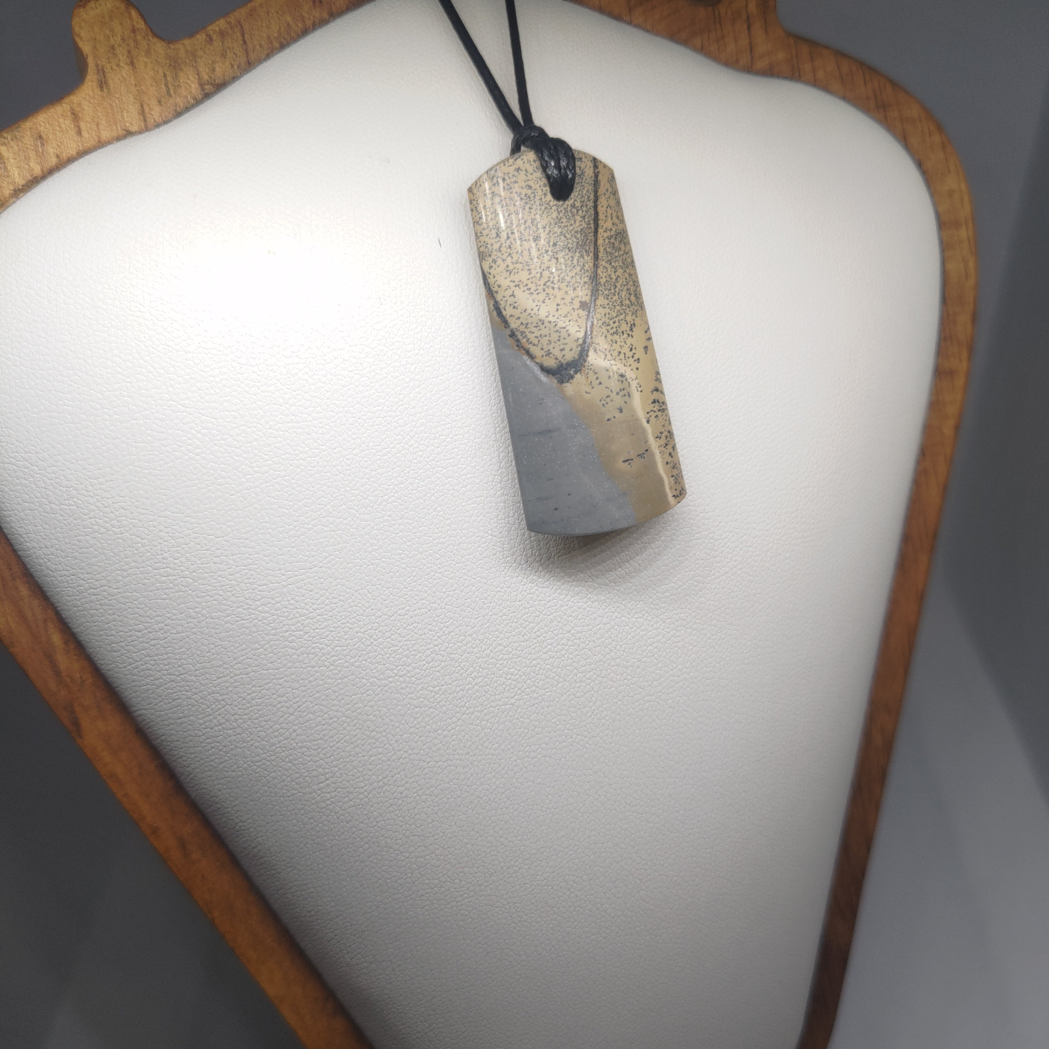 Hand Made Picture Jasper Pendant Ref: 0291