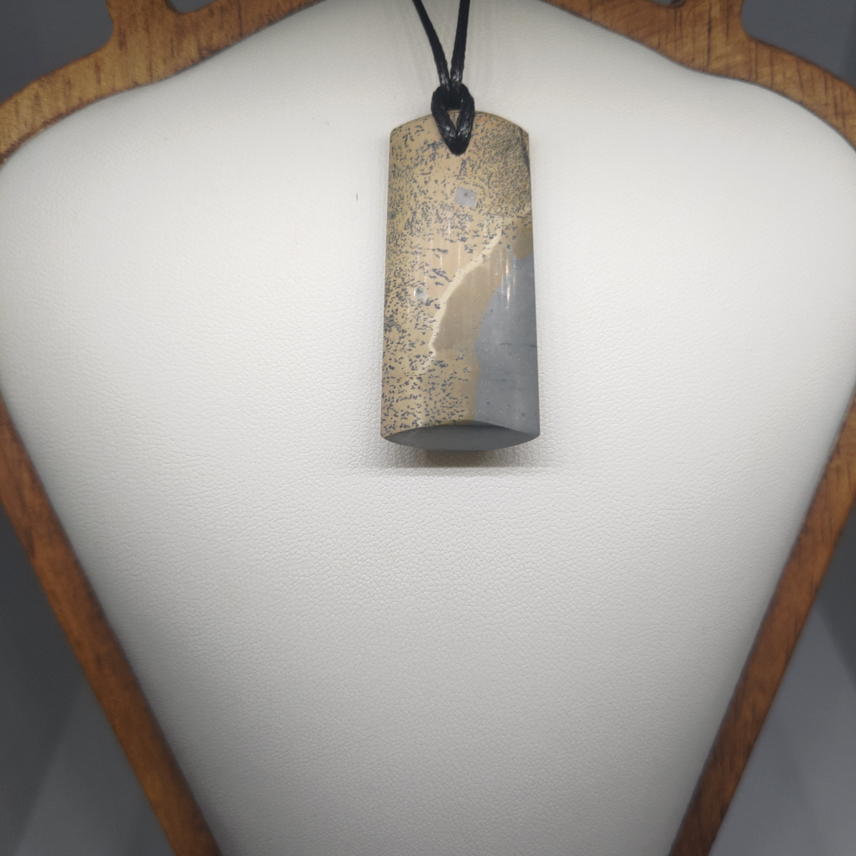 Hand Made Picture Jasper Pendant Ref: 0291