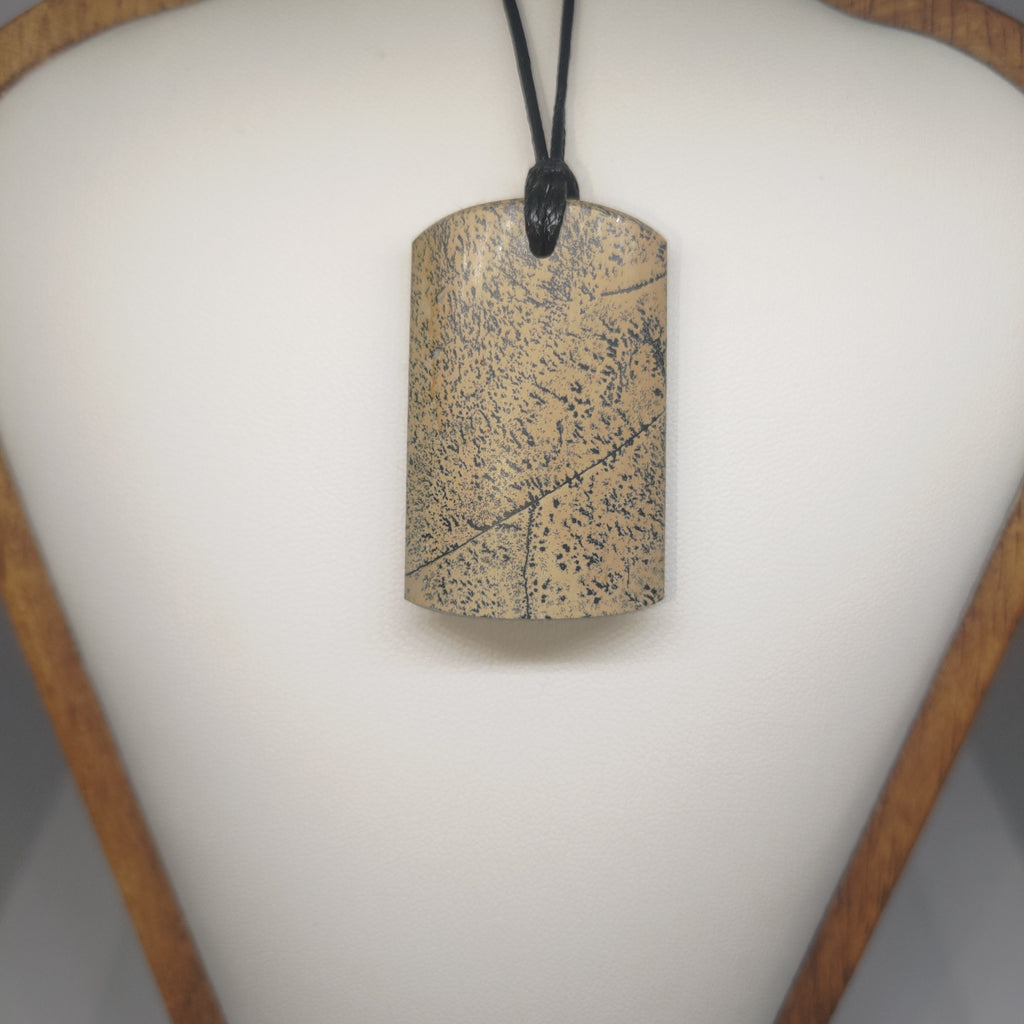 Hand Made Picture Jasper Pendant Ref: 0294