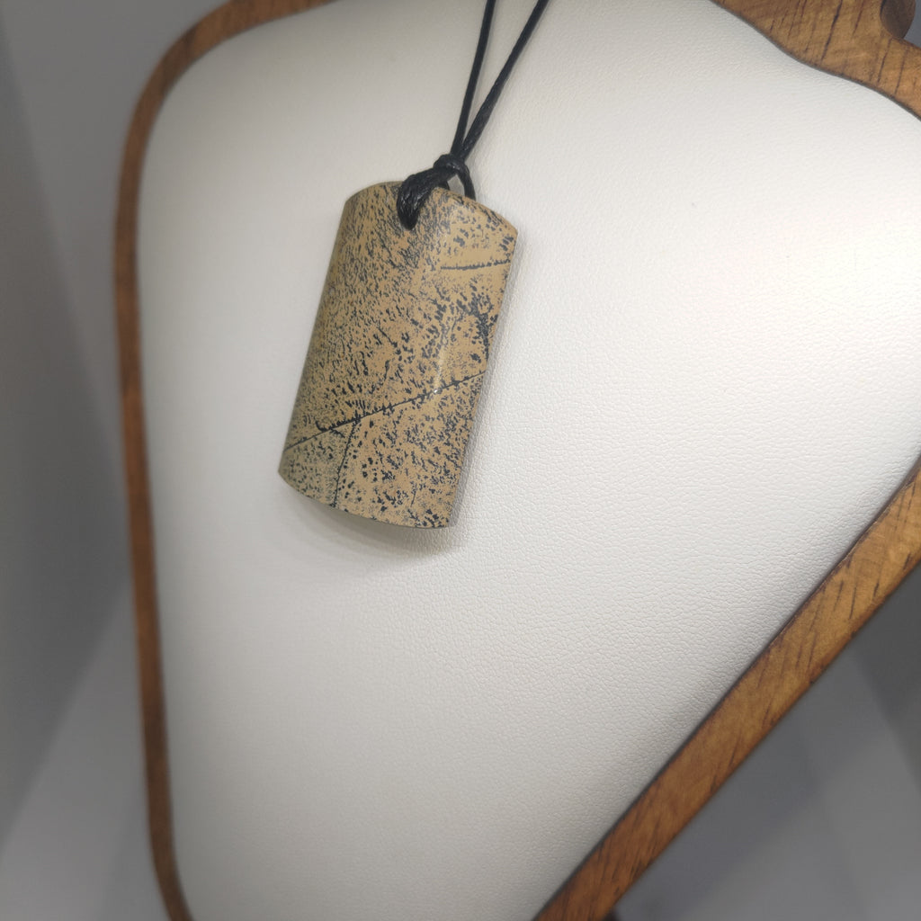 Hand Made Picture Jasper Pendant Ref: 0294