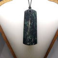 Pounamu Toki – Hand-Carved New Zealand Greenstone Adze 0296
