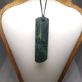 Pounamu Toki – Hand-Carved New Zealand Greenstone Adze 0300