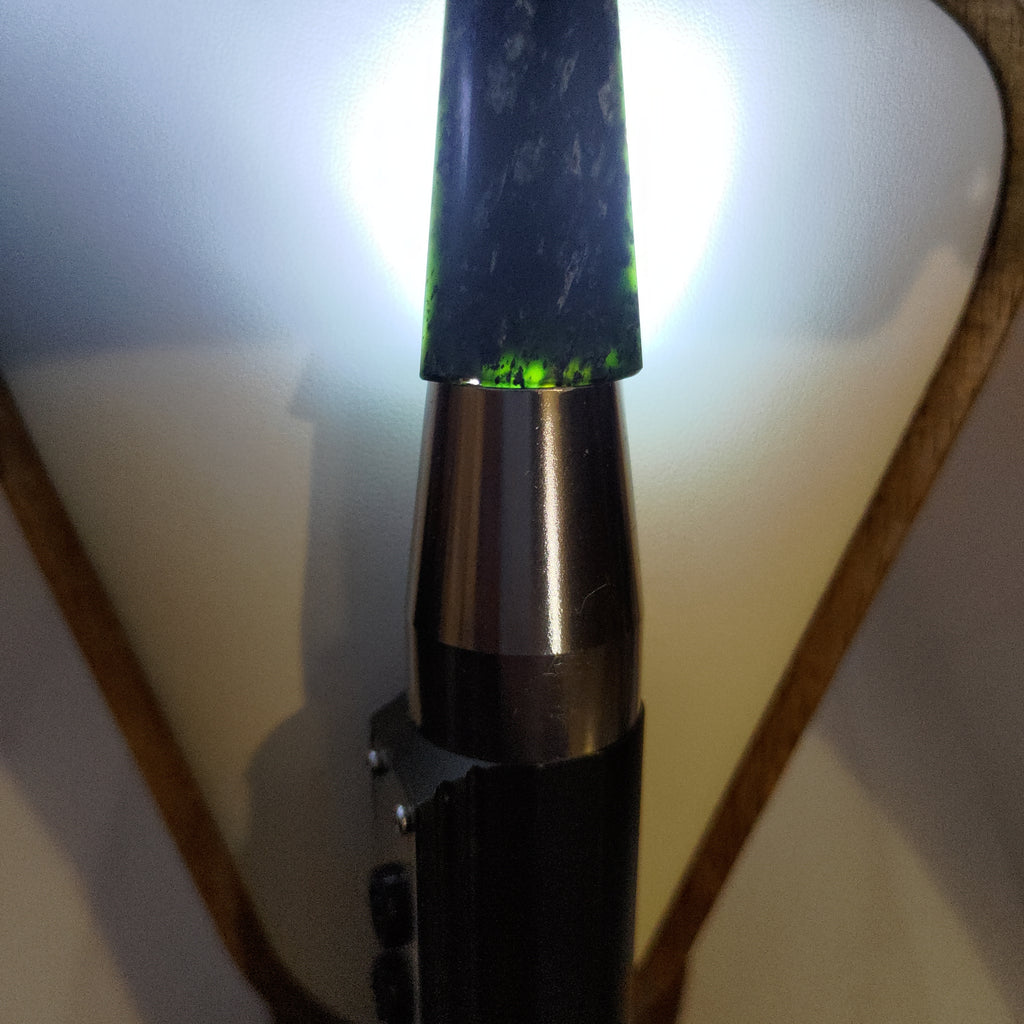 Pounamu Toki – Hand-Carved New Zealand Greenstone Adze 0304
