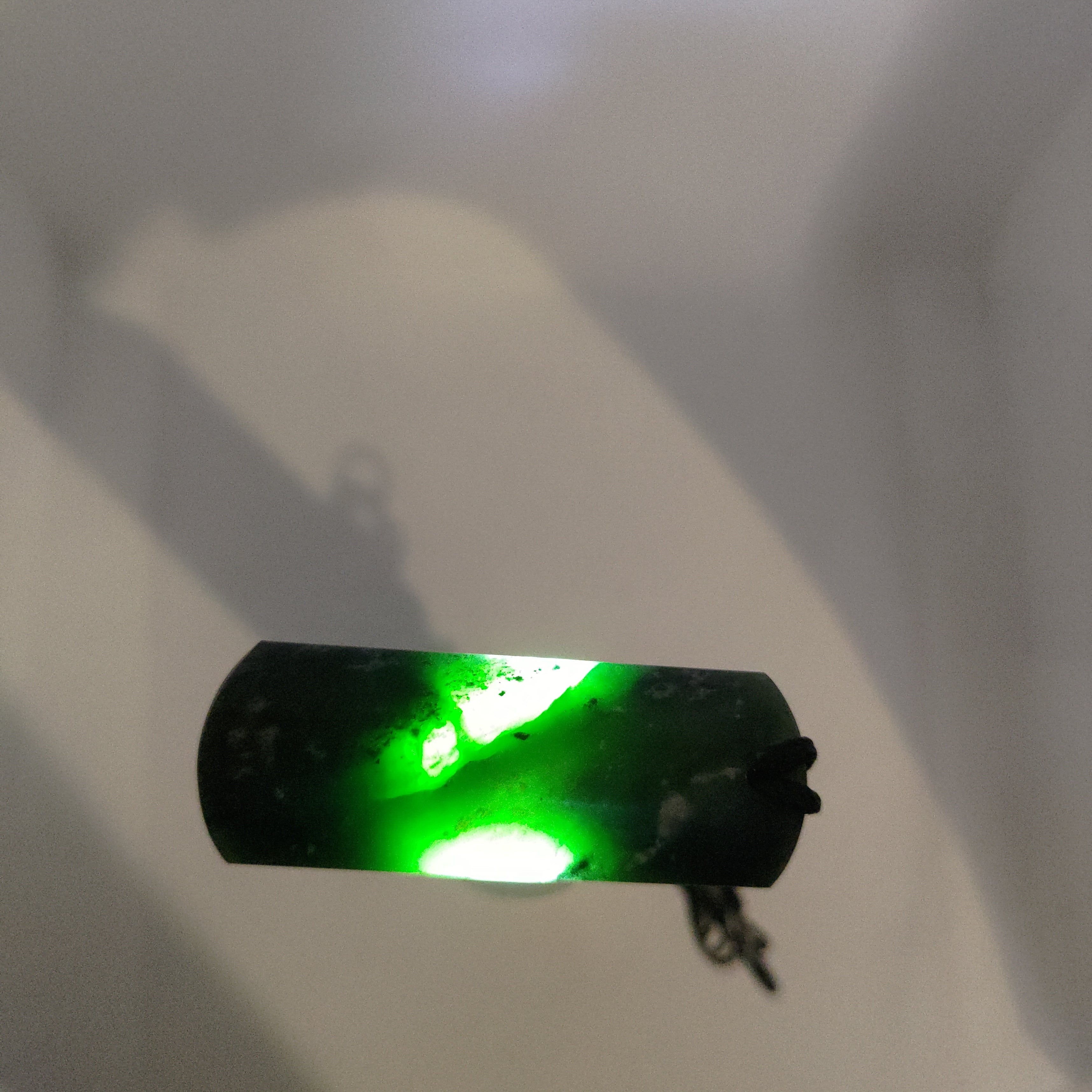 Pounamu Toki – Hand-Carved New Zealand Greenstone Adze 0306