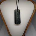 Pounamu Toki – Hand-Carved New Zealand Greenstone Adze 0345