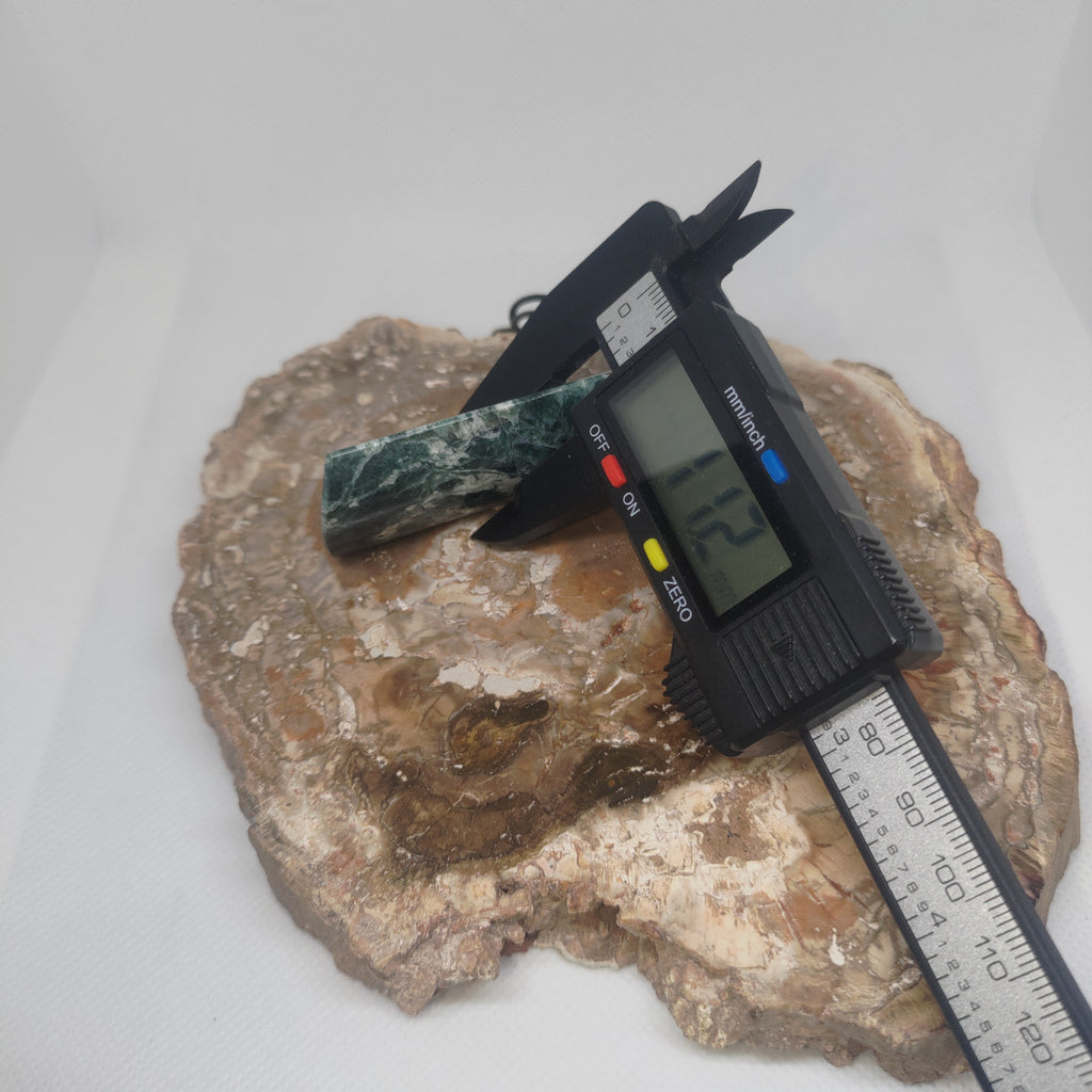 Pounamu Toki – Hand-Carved New Zealand Greenstone Adze 0359