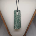 Pounamu Toki – Hand-Carved New Zealand Greenstone Adze 0360