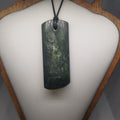 Pounamu Toki – Hand-Carved New Zealand Greenstone Adze 0365