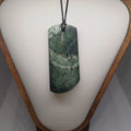 Pounamu Toki – Hand-Carved New Zealand Greenstone Adze 0367