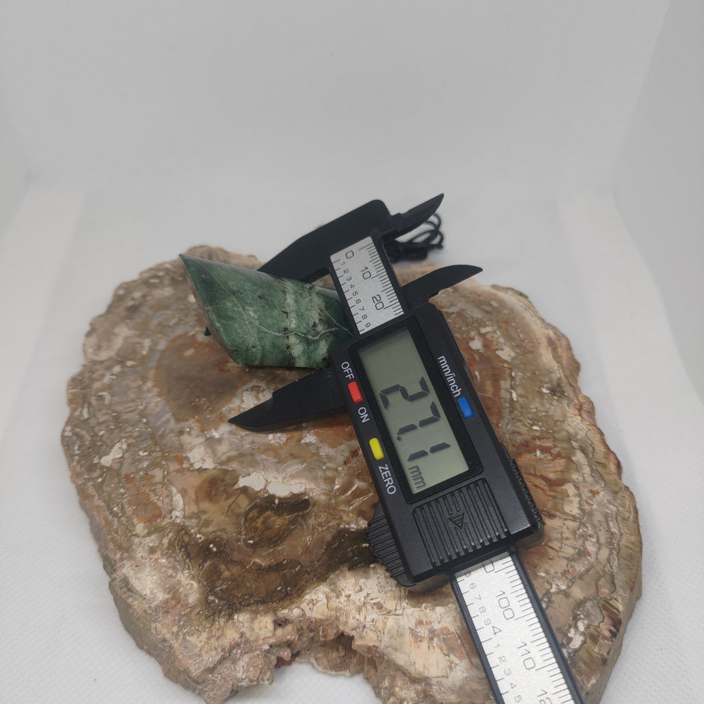 Pounamu Toki – Hand-Carved New Zealand Greenstone Adze 0367