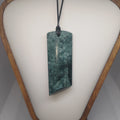 Pounamu Toki – Hand-Carved New Zealand Greenstone Adze 0368