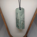 Pounamu Toki – Hand-Carved New Zealand Greenstone Adze 0369