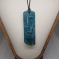 Hand Made Blue Apatite Pendant 0370