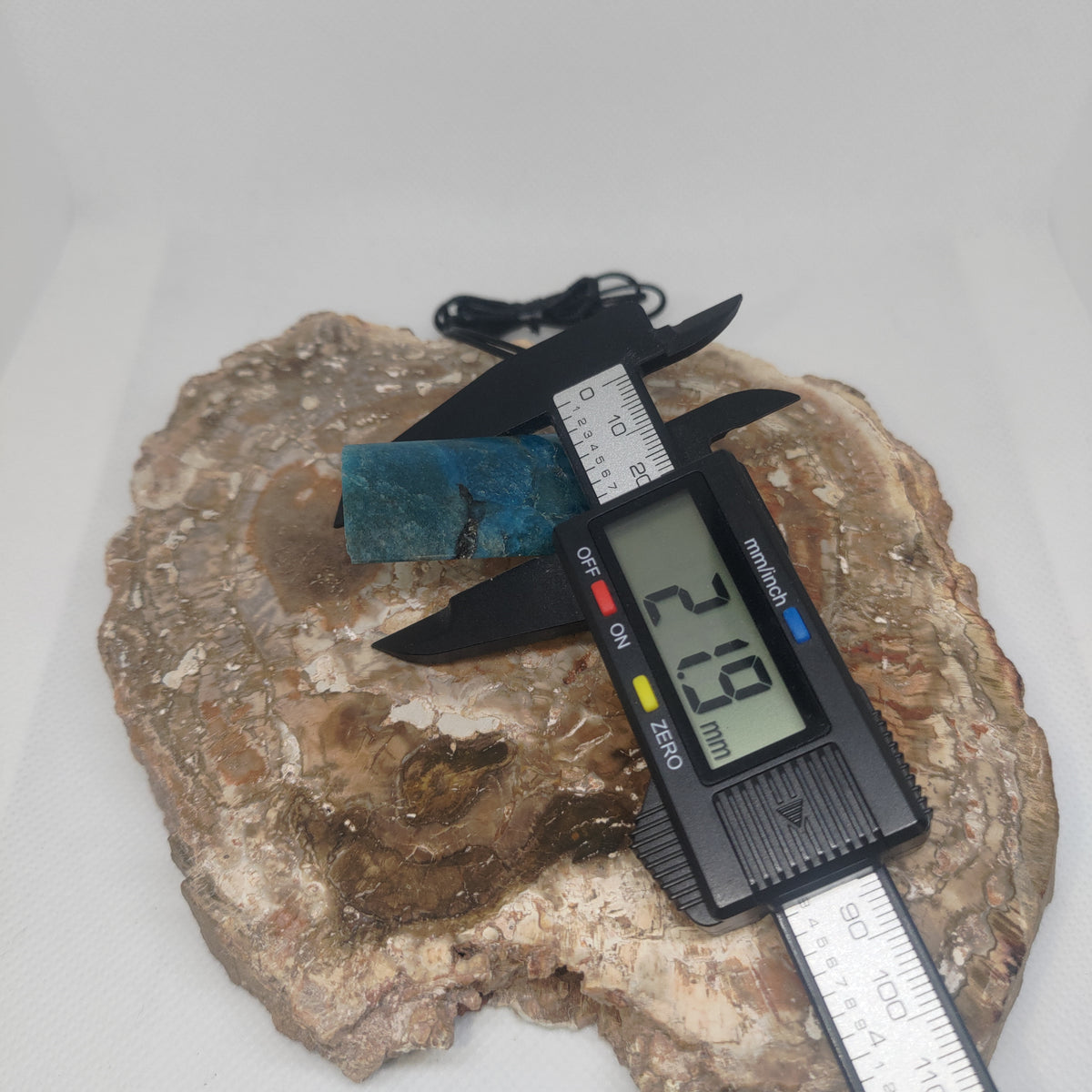 Hand Made Blue Apatite Pendant 0371