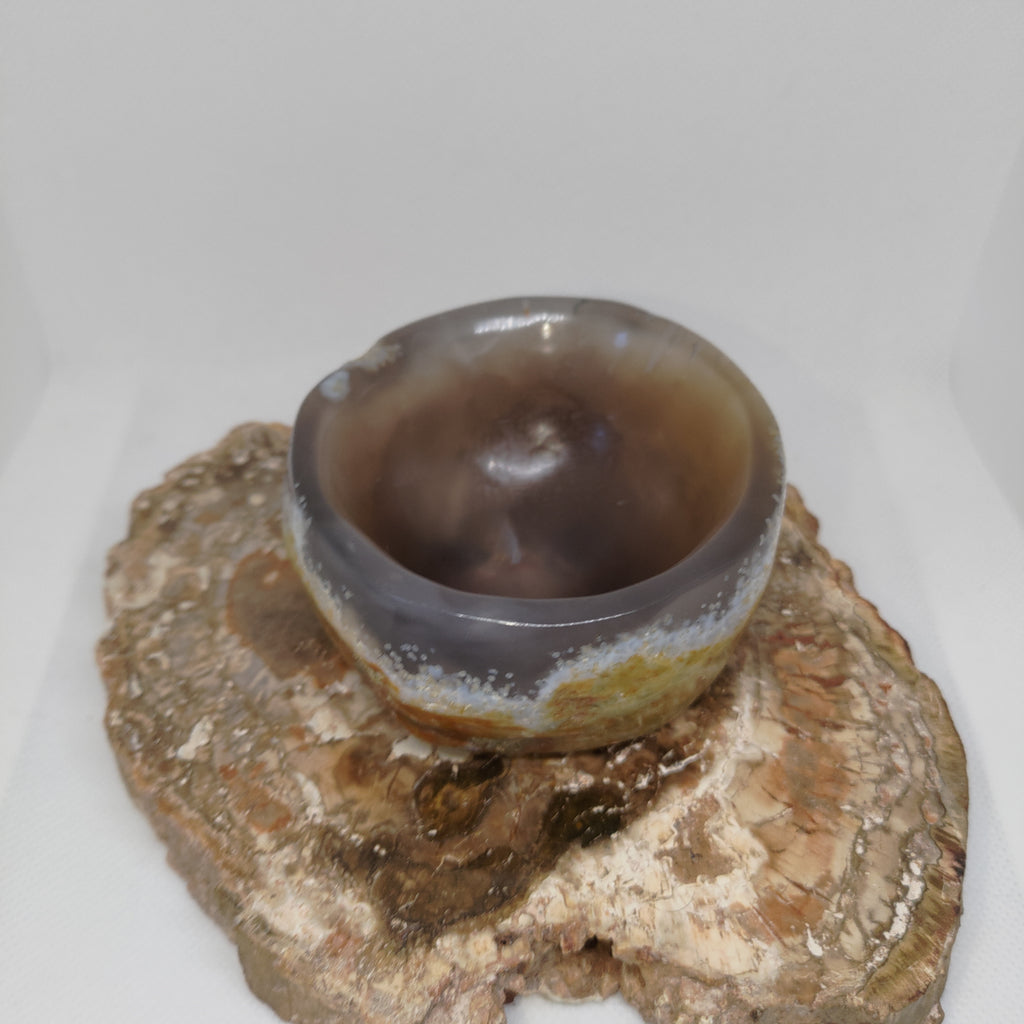 Natural Agate Bowl Ref: 0376