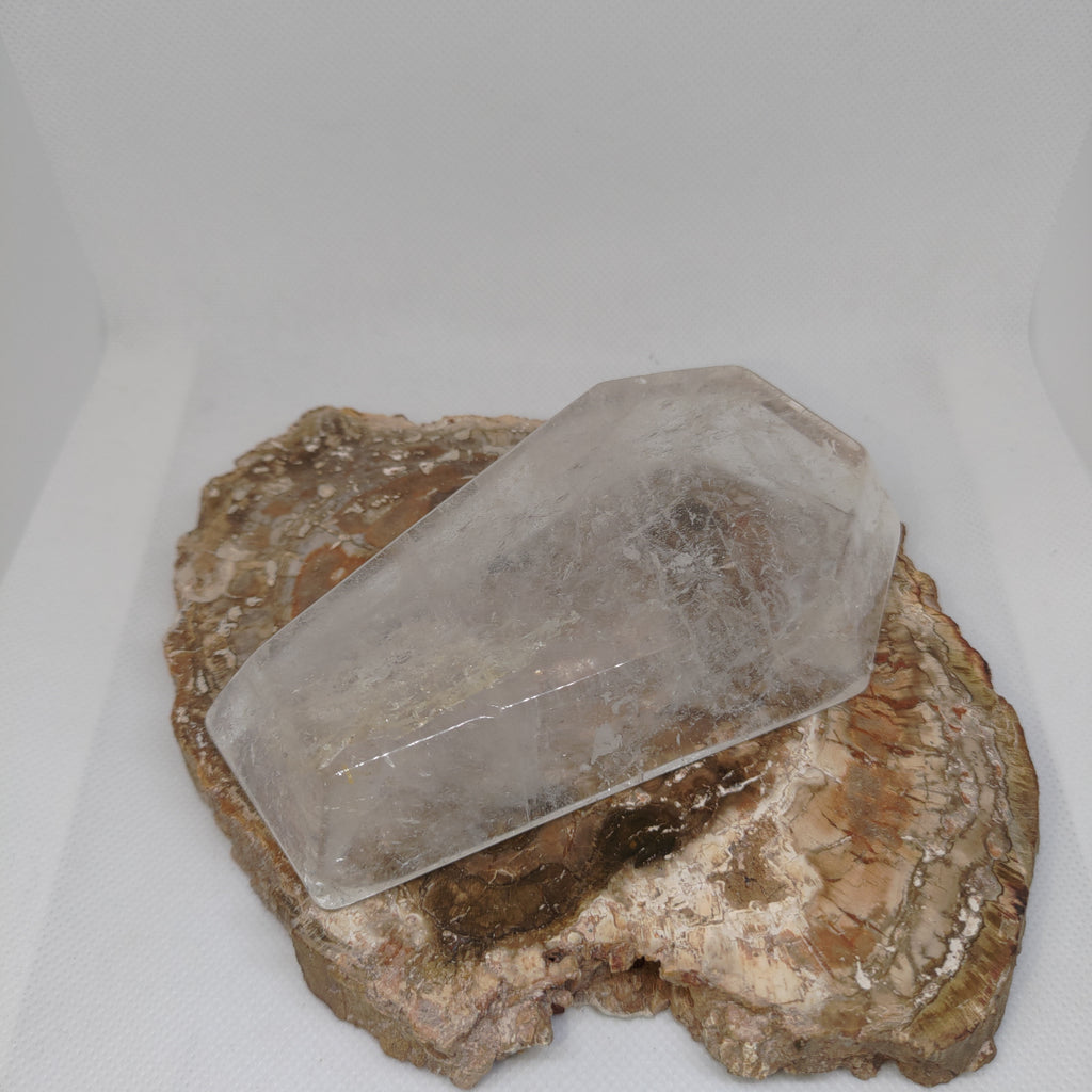 Clear Quartz Coffin Bowl Ref: 0383