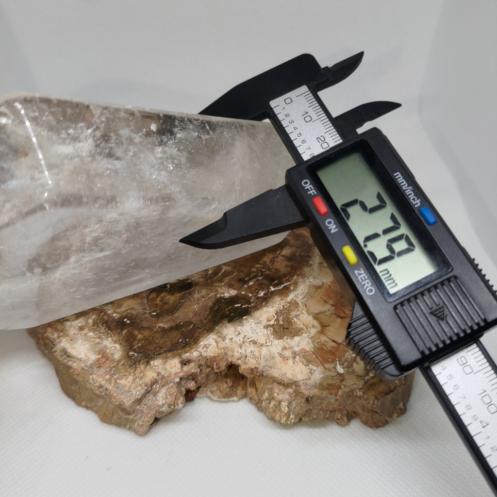 Clear Quartz Coffin Bowl Ref: 0383