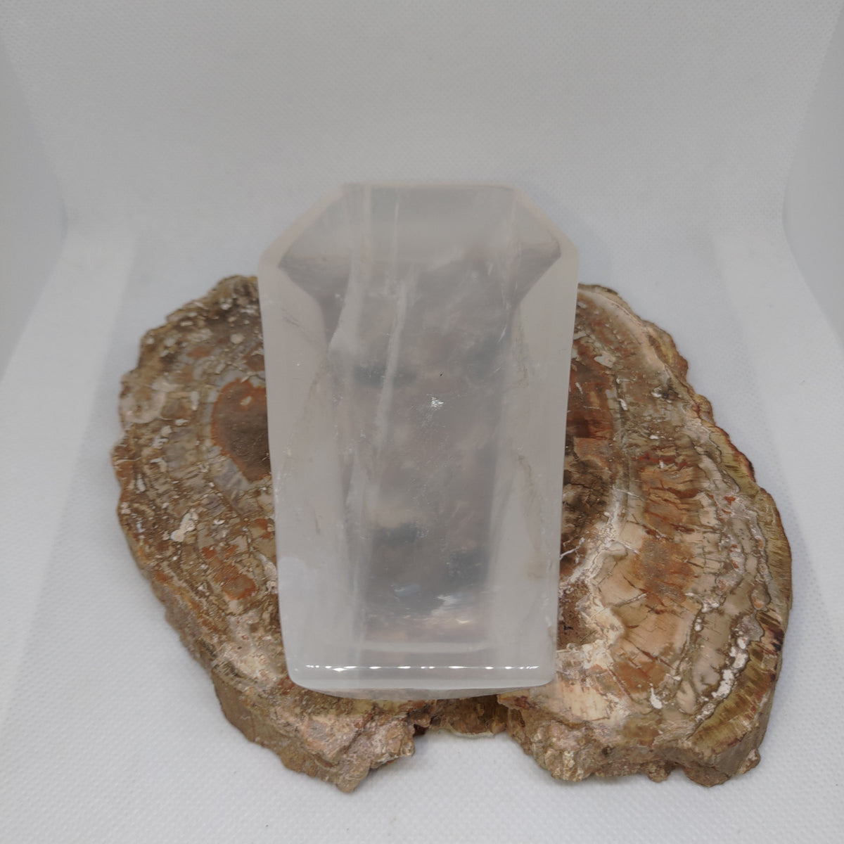Clear Quartz Coffin Bowl Ref: 0384