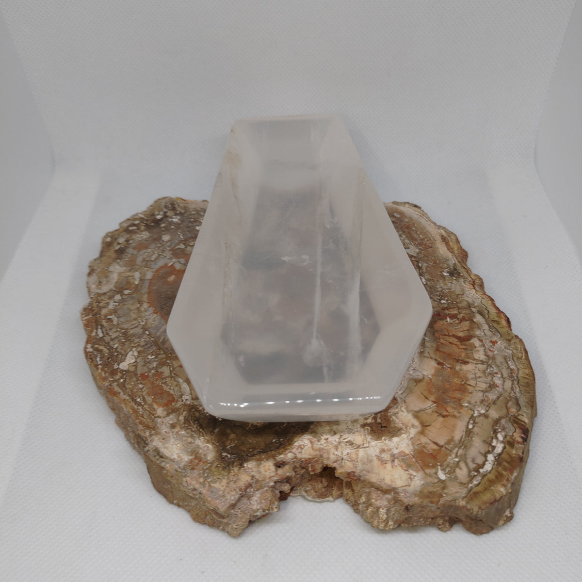 Clear Quartz Coffin Bowl Ref: 0384
