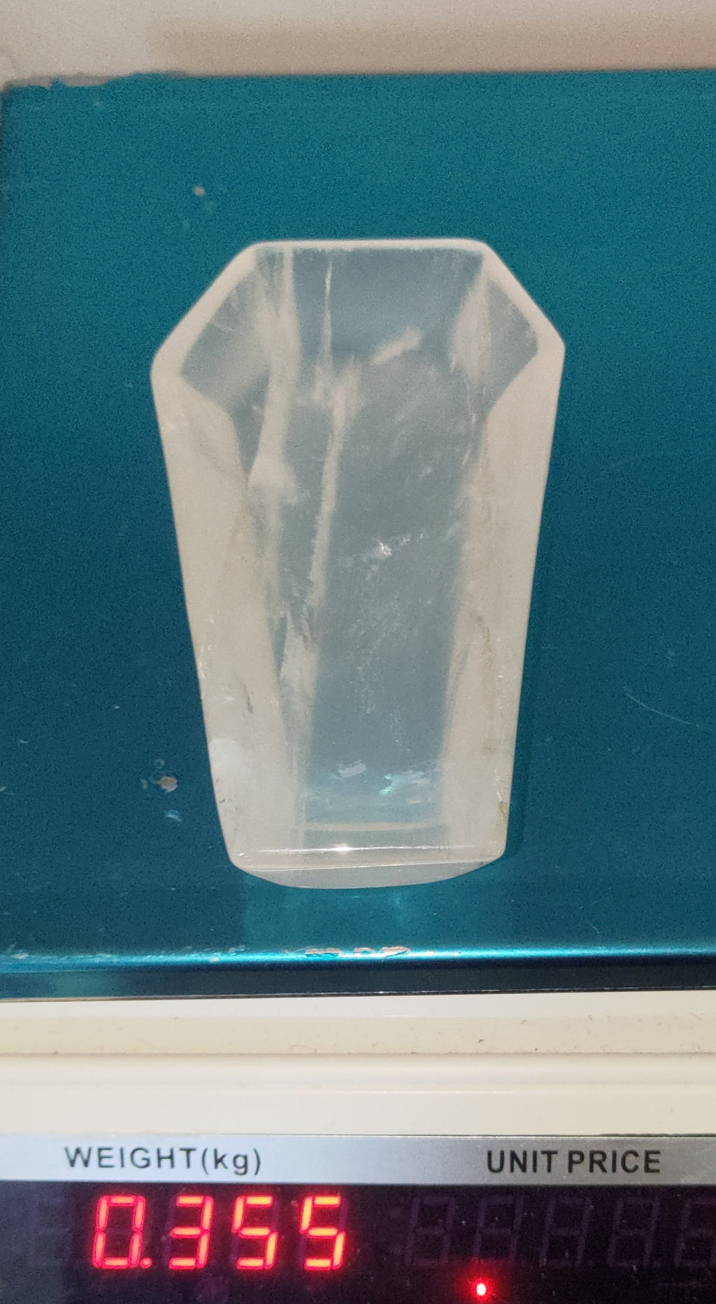 Clear Quartz Coffin Bowl Ref: 0384