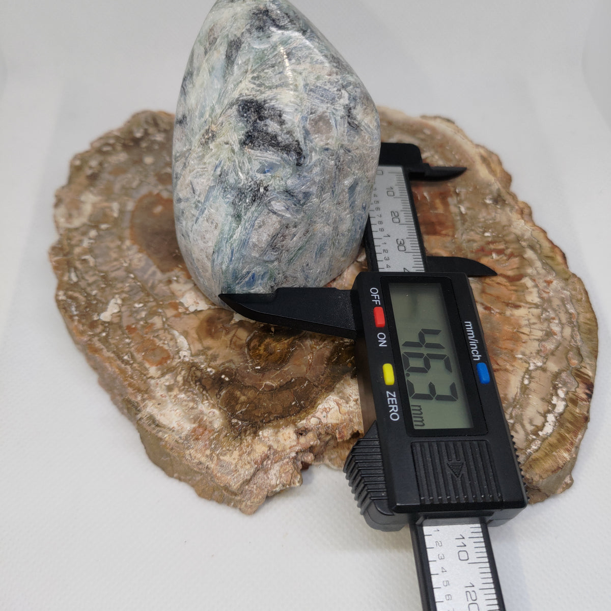 Green and Blue Kyanite in Quartz Matrix Freeform Ref: 0385