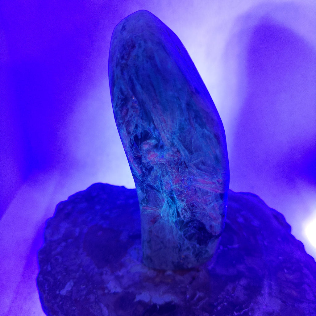 Green and Blue Kyanite in Quartz Matrix Freeform Ref: 0387