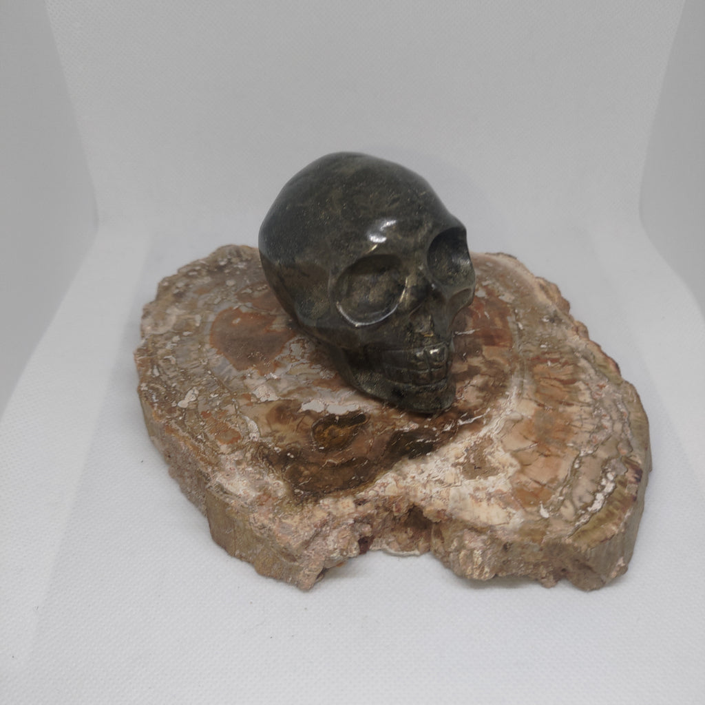 Pyrite Skull Ref: 0392