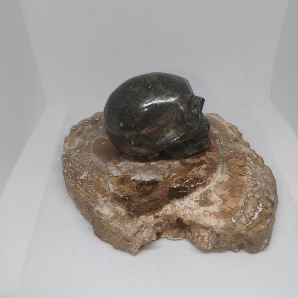 Pyrite Skull Ref: 0392