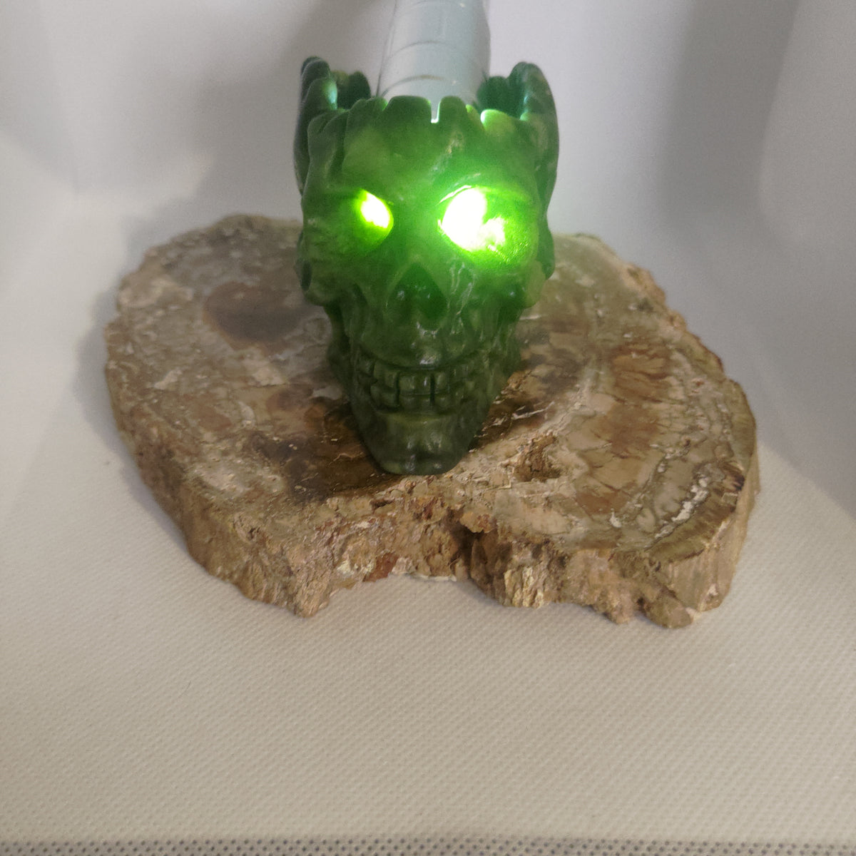 Green Jade Skull Bowl Ref: 0394