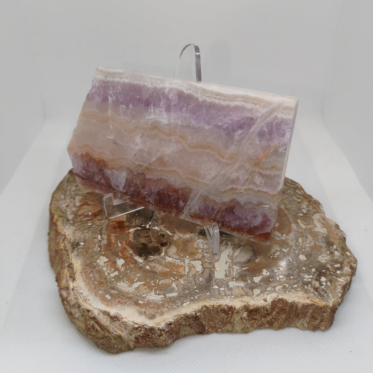 Amethyst Lace Agate Display Slab Ref: 0395