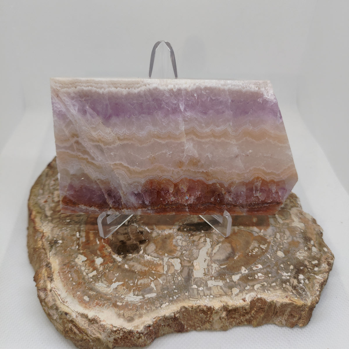 Amethyst Lace Agate Display Slab Ref: 0395