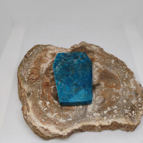 Blue Apatite Coffin Ref: 0396