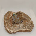 Ocean Jasper Carved Leaf Ref: 0398
