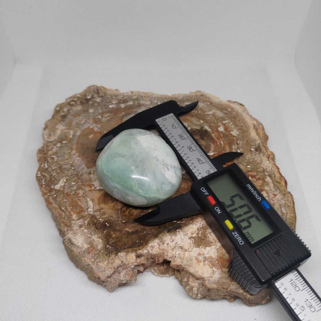 Garnierite (Green Moonstone) Palm Stone Ref: 0407